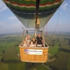 Prive ballonvaart met familie Bos uit Laren naar Goor