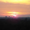 Zonsondergang ballonvaart