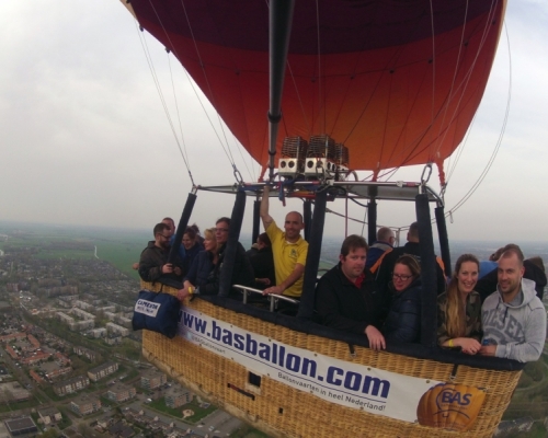 Ballonvaart boven IJsselstein